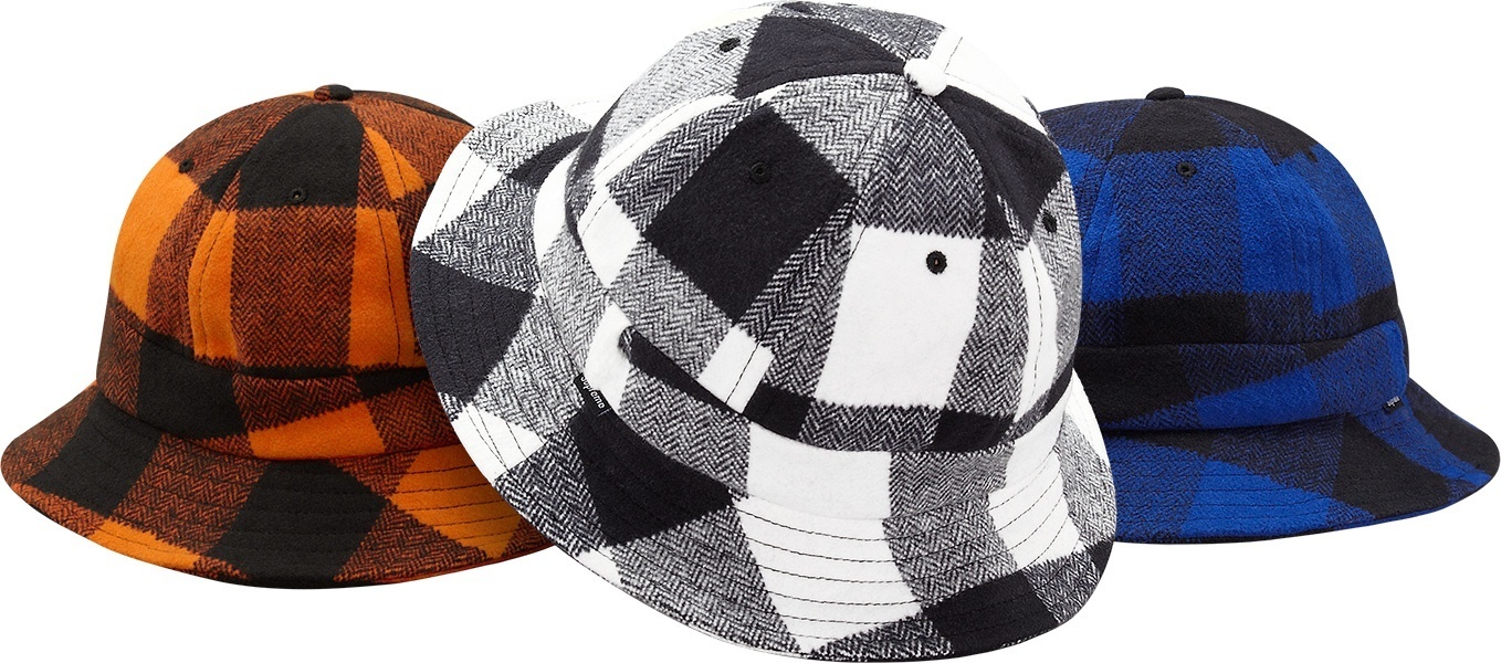 Buffalo Check Bell Hat